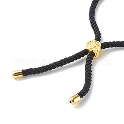 Adjustable Cubic Zirconia Beads Nylon Thread Slider Bracelets&nbsp;BJEW-JB06366-04