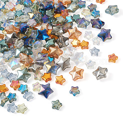 210Pcs 12 Style Electroplate Glass Beads&nbsp;EGLA-SW0001-03