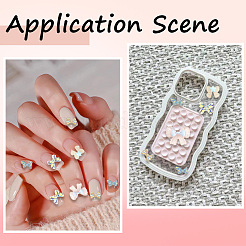 200Pcs 5 Styles Resin Cabochons&nbsp;MRMJ-SP0001-08
