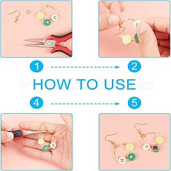 Handmade Polymer Clay Beads&nbsp;CLAY-NB0001-17