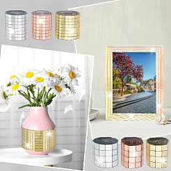 6 Sheets 6 Styles Self Adhesive Glass Cabochons&nbsp;MOSA-GA0001-02