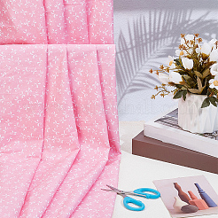 Bowknot Pattern Cotton Fabric&nbsp;DIY-WH0504-973A