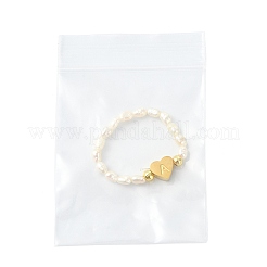 Natural Freshwater Pearl & 304 Stainless Steel Bead Finger Rings&nbsp;RJEW-FS00001-14
