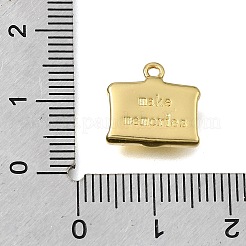 Brass Pendants&nbsp;KK-K427-16A-G