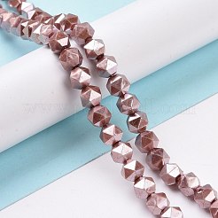 Glass Pearl Beads Strands&nbsp;GLAA-F122-03C