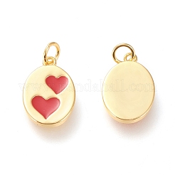 Real 18K Gold Plated Brass Charms&nbsp;KK-L006-030G