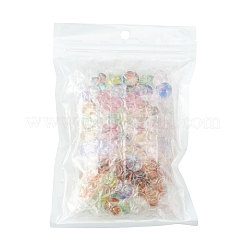 80Pcs 8 Colors Transparent Glass Beads&nbsp;GLAA-FS0001-44