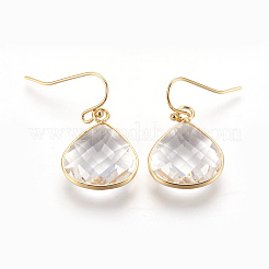 Brass Dangle Earrings&nbsp;EJEW-O083-02G