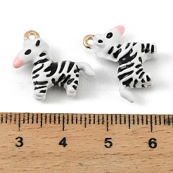 Alloy Enamel Pendants&nbsp;FIND-H024-07G
