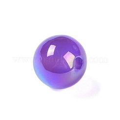 Rainbow Iridescent Plating Acrylic Beads&nbsp;FIND-B077-01C