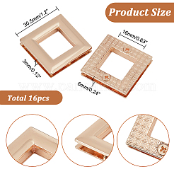 Zinc Alloy Bag Eyelet Findings&nbsp;FIND-WR0008-41