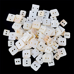 90Pcs 3 Styles Freshwater Shell Buttons&nbsp;BUTT-TA0001-41