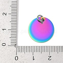 Ion Plating(IP) 304 Stainless Steel Pendants&nbsp;STAS-I311-21RC