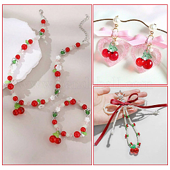 48Pcs 6 Colors Transparent Resin Pendants&nbsp;RESI-SC0036-63A