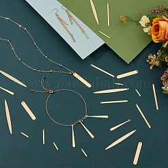 60Pcs 6 Styles Brass Pendants&nbsp;KK-FH0008-30