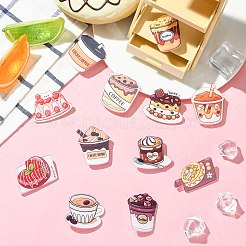 24Pcs 12 Styles Acrylic Badge for Backpack Clothes&nbsp;JEWB-CJC0011-02B