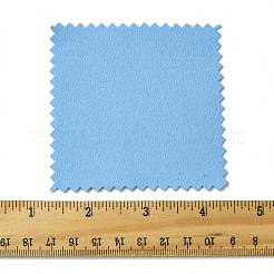 15Pcs Faux Suede Fabric Square Silver Polishing Cloth&nbsp;AJEW-FS0001-44