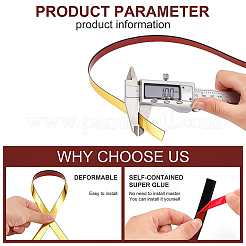 Plastic Edging Band&nbsp;DIY-WH0302-30A