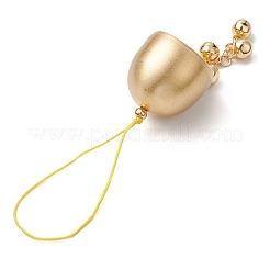Christmas Bell Brass Pendant Decorations&nbsp;HJEW-TA00316
