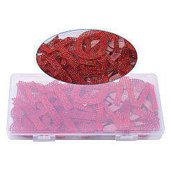 Glitter Hotfix Rhinestone Iron on Patches&nbsp;DIY-CD0001-10C