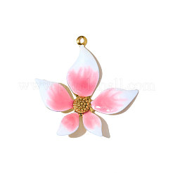 304 Stainless Steel Enamel Pendants&nbsp;STAS-OY010-54G