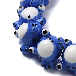 Handmade Lampwork Beads Strands&nbsp;LAMP-Z010-02G