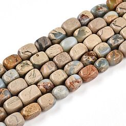 Natural Shoushan Stone Beads Strands&nbsp;G-N346-04A-07