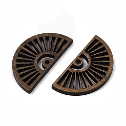Walnut Wood Pendants&nbsp;WOOD-A025-03