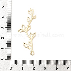Brass Laser Cut Hollow Connector Charms&nbsp;KK-B179-06G