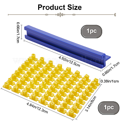 PP Plastic Letter A~Z Cookie Impress Embosser Cutter&nbsp;AJEW-WH0504-24
