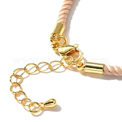 Nylon Milan Cord Necklace Making&nbsp;MAK-M028-01G-18