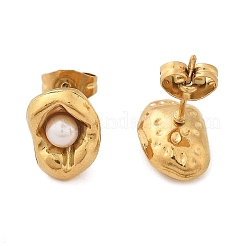 304 Stainless Steel Stud Earrings&nbsp;EJEW-S246-06G