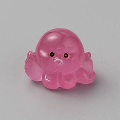 Luminous Resin Octopus Display Decoration&nbsp;RESI-WH0038-09H