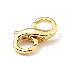 Brass Double Opening Lobster Claw Clasps&nbsp;KK-G416-53G