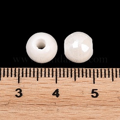 Glazed Porcelain Round Beads&nbsp;PORC-S489-8mm-01
