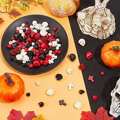 DIY Skull Cross Rose Bracelet/Necklaces Making Kits&nbsp;DIY-AR0005-27