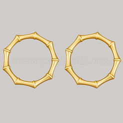 6Pcs Alloy Napkin Rings&nbsp;AJEW-CP0009-05G