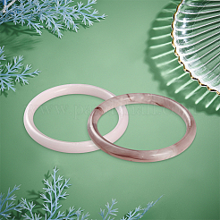 4Pcs 4 Colors Glass Bangles for Women&nbsp;BJEW-GO0002-24