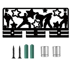 Acrylic Medal Holder&nbsp;HJEW-WH20007-018