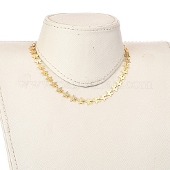 Star Brass Link Chain Necklaces&nbsp;NJEW-JN02949