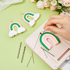 1Pc PLA Polymer Clay Earring Hole Punch Tool&nbsp;AJEW-DC0004-13
