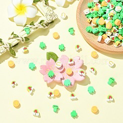 200Pcs Handmade Polymer Clay Beads&nbsp;CLAY-CJ0002-12