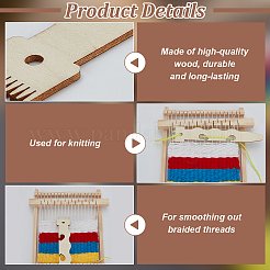1 Set Wood Tapestry Woven Combs&nbsp;DIY-FG0007-01