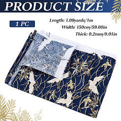 Japanese Style Cotton Fabric&nbsp;DIY-WH0589-004A-02