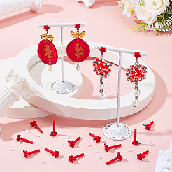 40Pcs Star Alloy Stud Earring Findings&nbsp;FIND-SP0005-60B-01