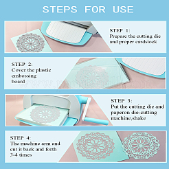 Mandala Theme Carbon Steel Cutting Dies Stencils&nbsp;DIY-WH0309-4021A