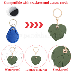 1Pc PU Imitation Leather Keychains&nbsp;KEYC-SP0001-45
