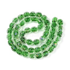 Handmade Foil Glass Beads&nbsp;FOIL-N029-10C