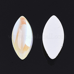 Transparent K9 Glass Cabochons&nbsp;GGLA-S048-5x10-001MI
