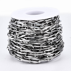Tarnish Resistant 304 Stainless Steel Link Chains&nbsp;CHS-T003-17P-NF